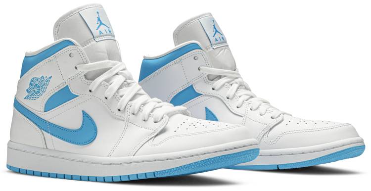 NIKE AIR JORDAN 1 MID - UNC (W) | SAME OR NEXT DAY SHIPPING!