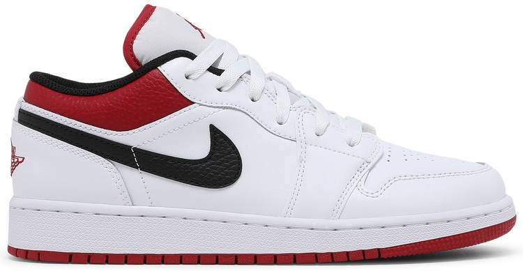 Air jordan 1 low white gym red university Outlet