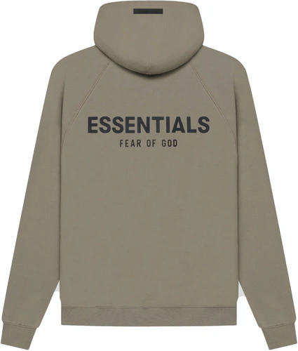 FEAR OF GOD ESSENTIALS PULLOVER HOODIE - TAUPE (S/S21) - Cultive